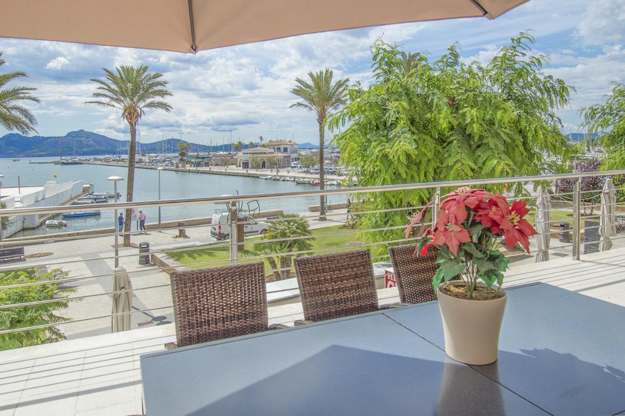 Appartamento Seafront Ap Acuario Port de Pollença Esterno foto
