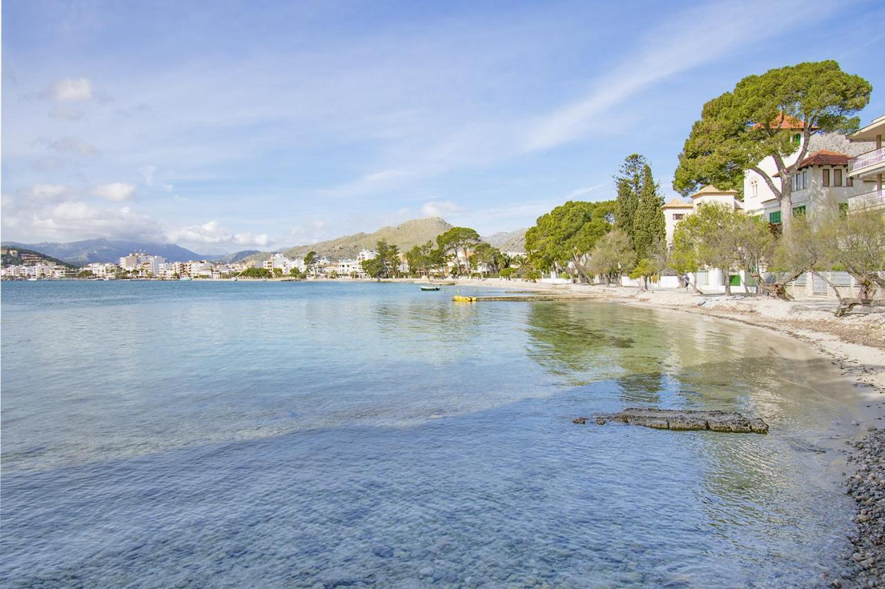 Appartamento Seafront Ap Acuario Port de Pollença Esterno foto